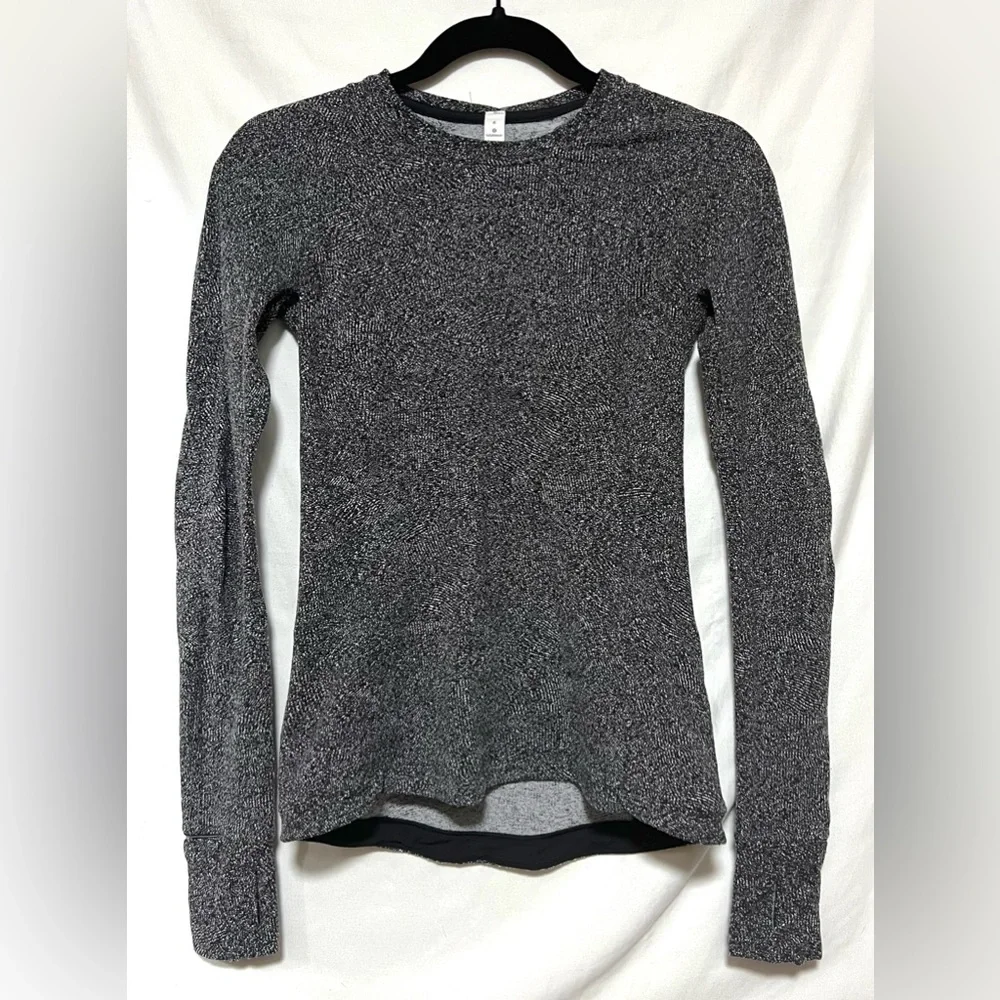 NEW Lululemon Runderful Long Sleeve Activewear Running Shirt Thumb Holes Run